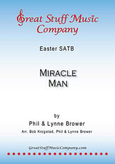 Miracle Man SATB choral sheet music cover